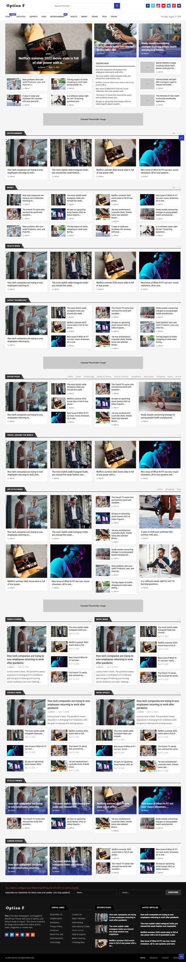 Option F website